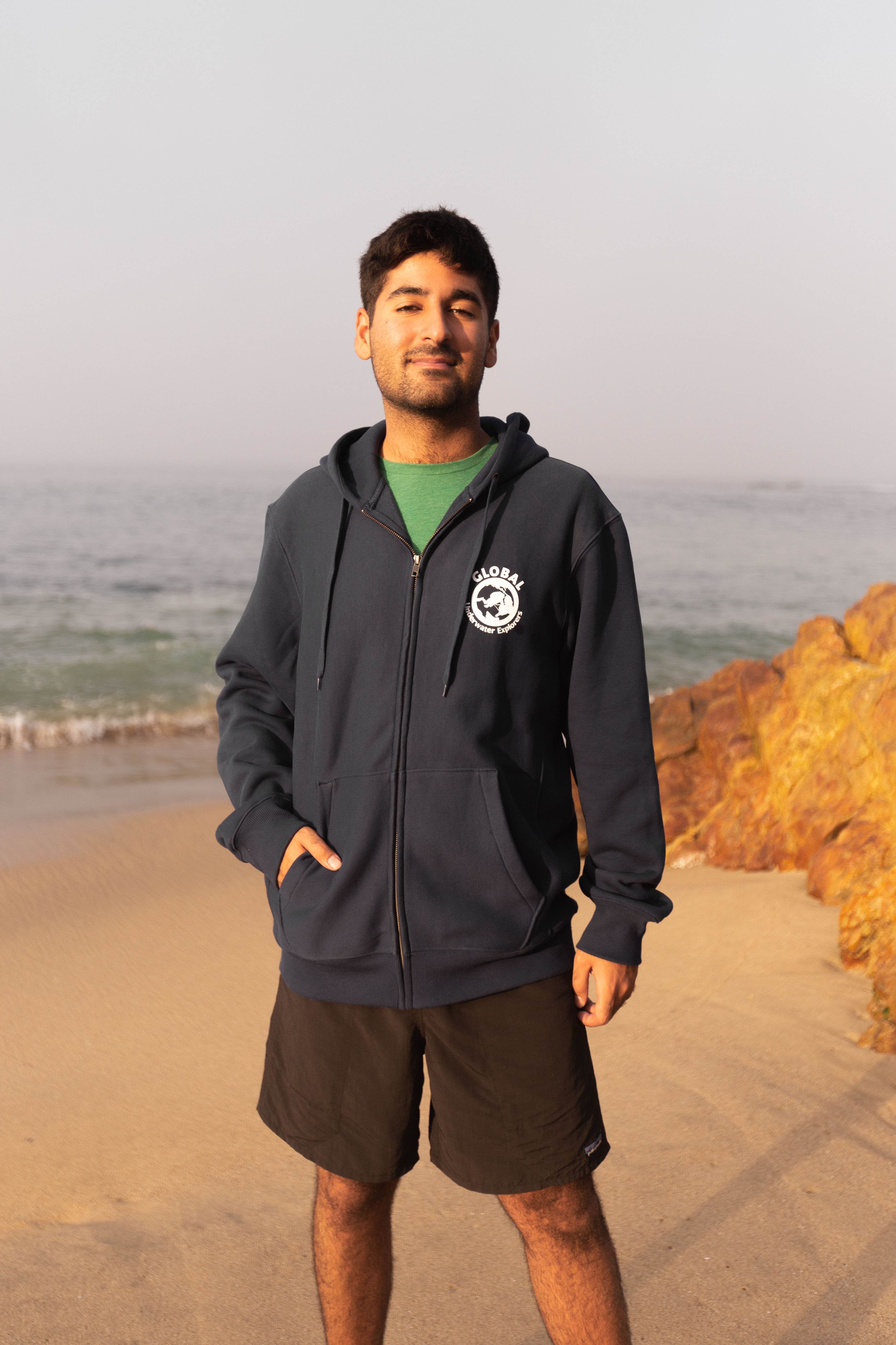HEAVYWEIGHT NAVY ZIP HOODIE HEAVYWEIGHT NAVY ZIP HOODIE