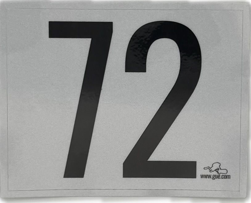 GUE MOD Sticker / Oxygen 6 / Argon