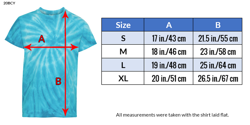 YOUTH TIE DYE SHIRT 