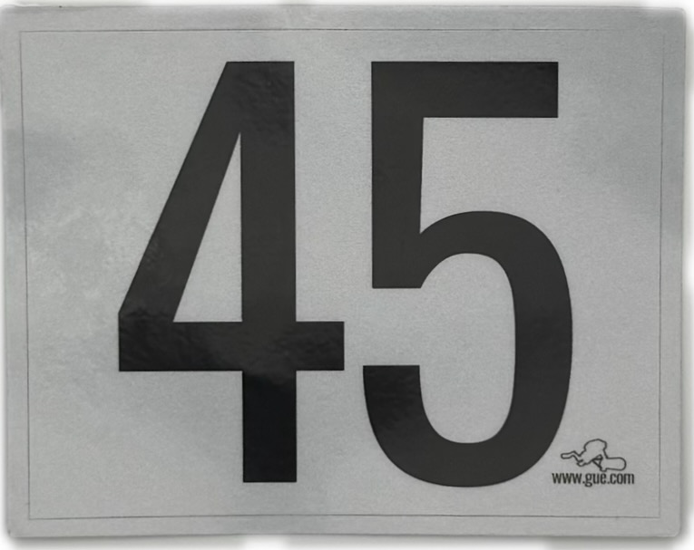 GUE MOD Sticker / Oxygen 6 / Argon