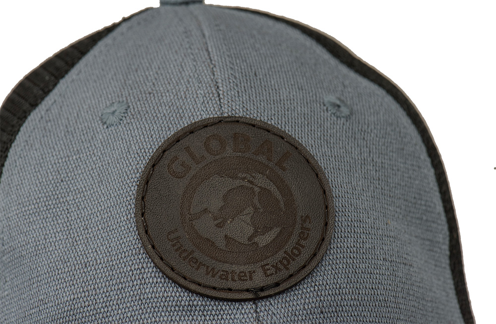 Grey/Black Hemp/Recycled Trucker Hat