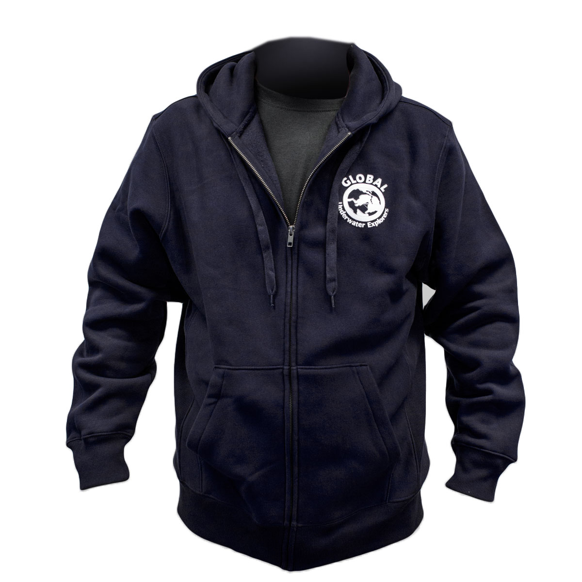 BLEM - Heavyweight Navy Zip Hoodie Copy BLEM - Heavyweight Navy Zip Hoodie Copy
