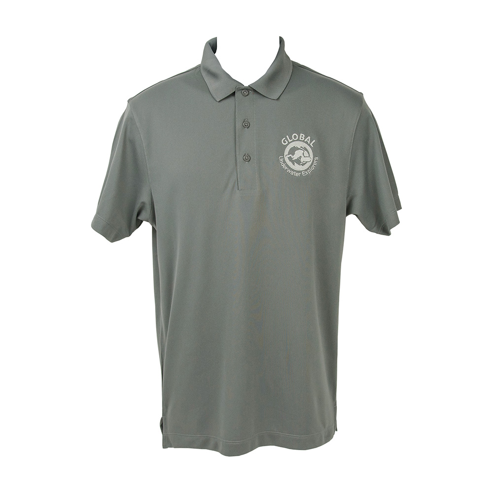 Men's Recycled Grey Polo Men's Recycled Grey Polo