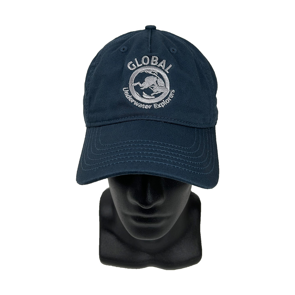 NAVY/GREY ORGANIC COTTON BALLCAP NAVY/GREY ORGANIC COTTON BALLCAP