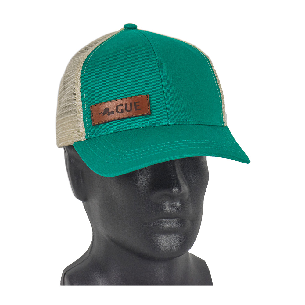 EMERALD GREEN ORGANIC/RECYLED TRUCKER HAT EMERALD GREEN ORGANIC/RECYLED TRUCKER HAT