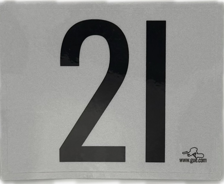 GUE MOD Sticker / Oxygen 6 / Argon