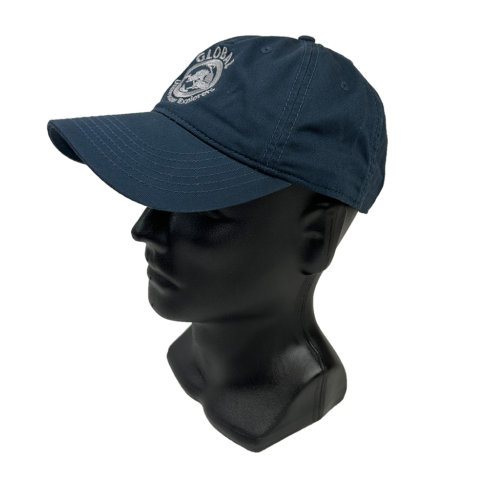 NAVY/GREY ORGANIC COTTON BALLCAP NAVY/GREY ORGANIC COTTON BALLCAP